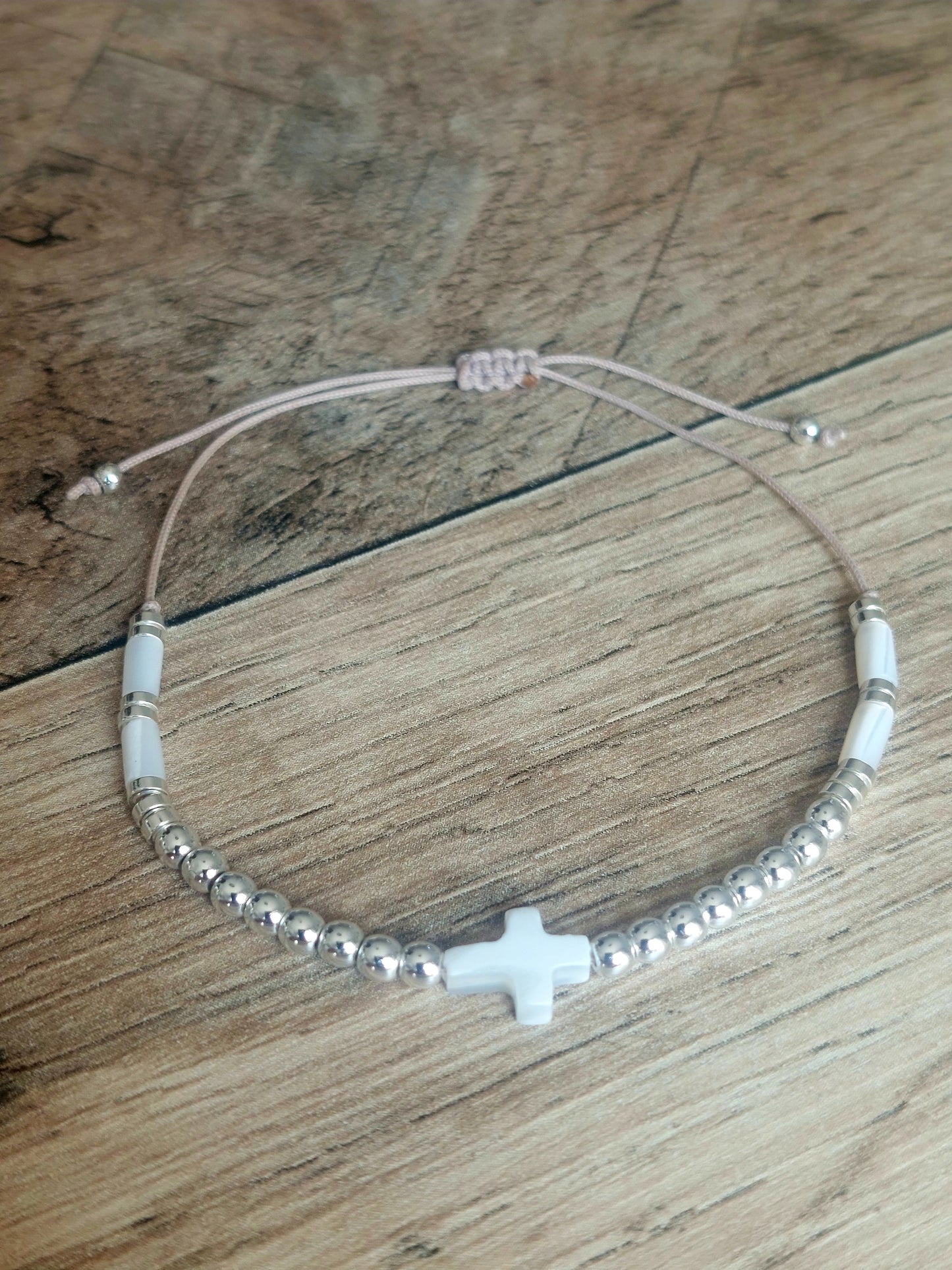 Bracelet Croix doré ou argent