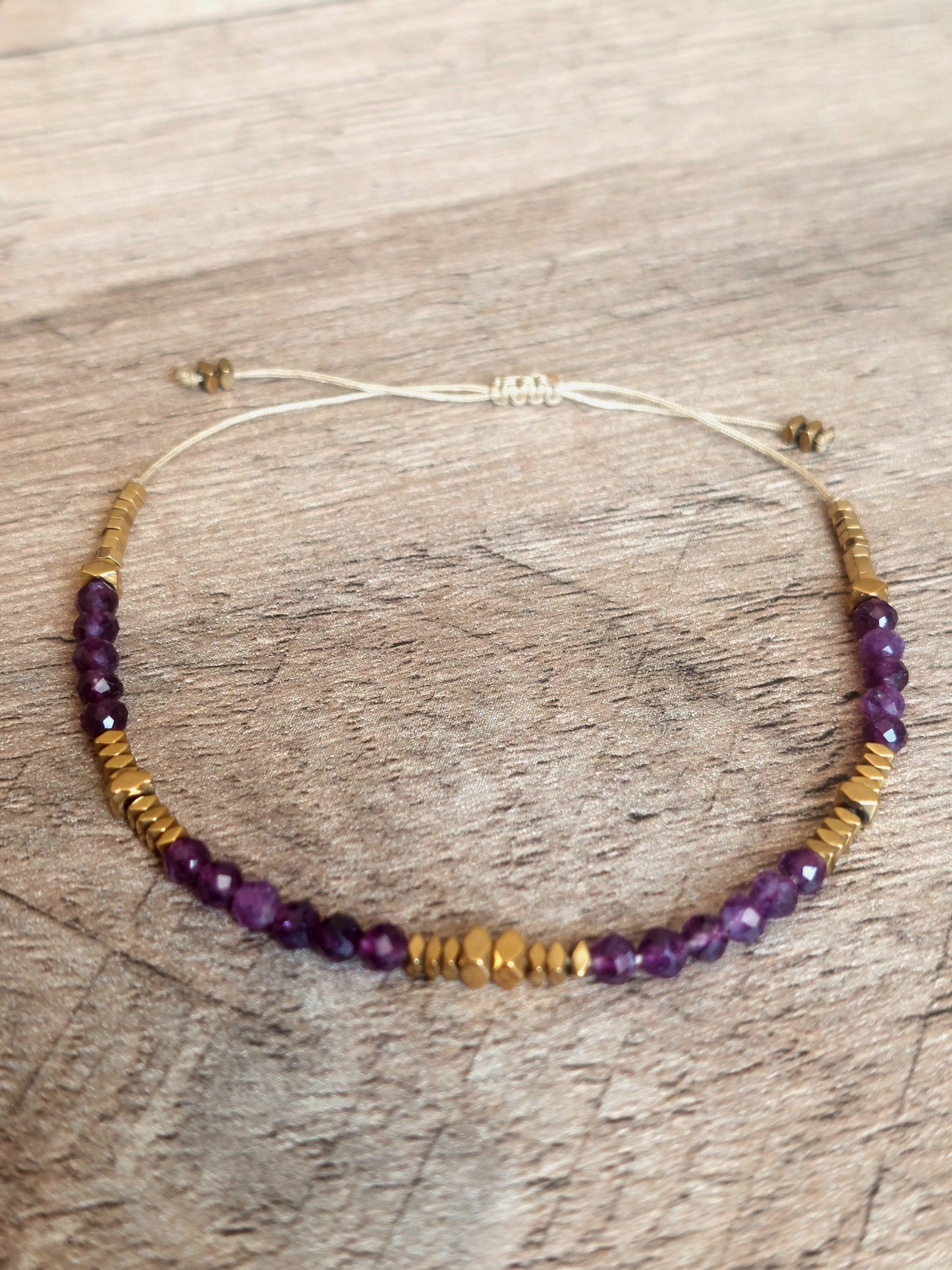 Bracelet Améthyste