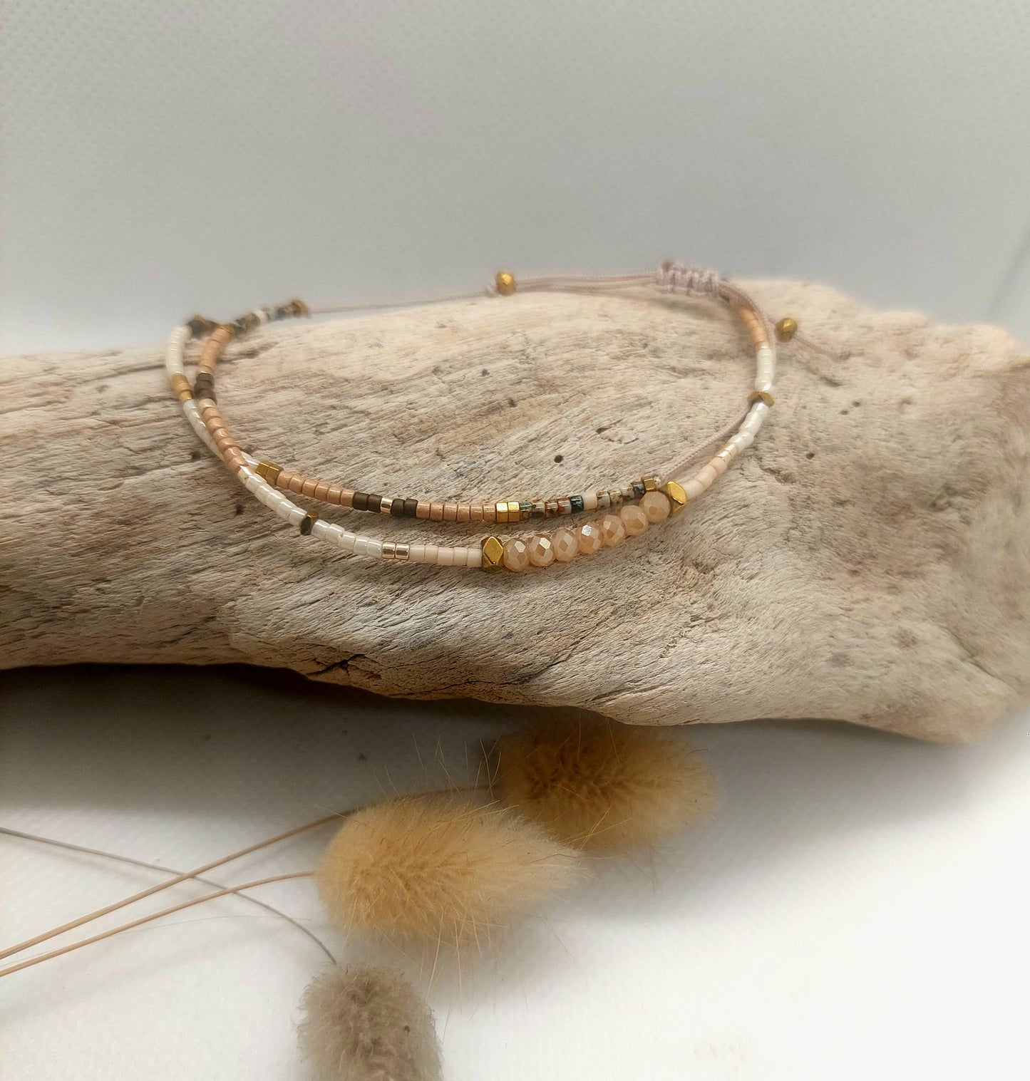 Bracelet double coloré