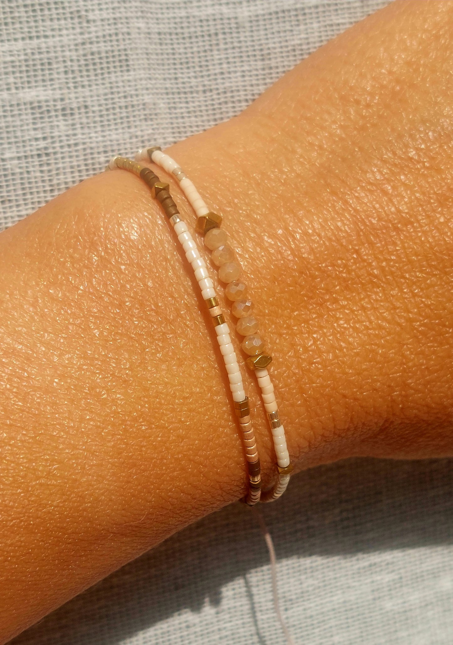 Bracelet double coloré