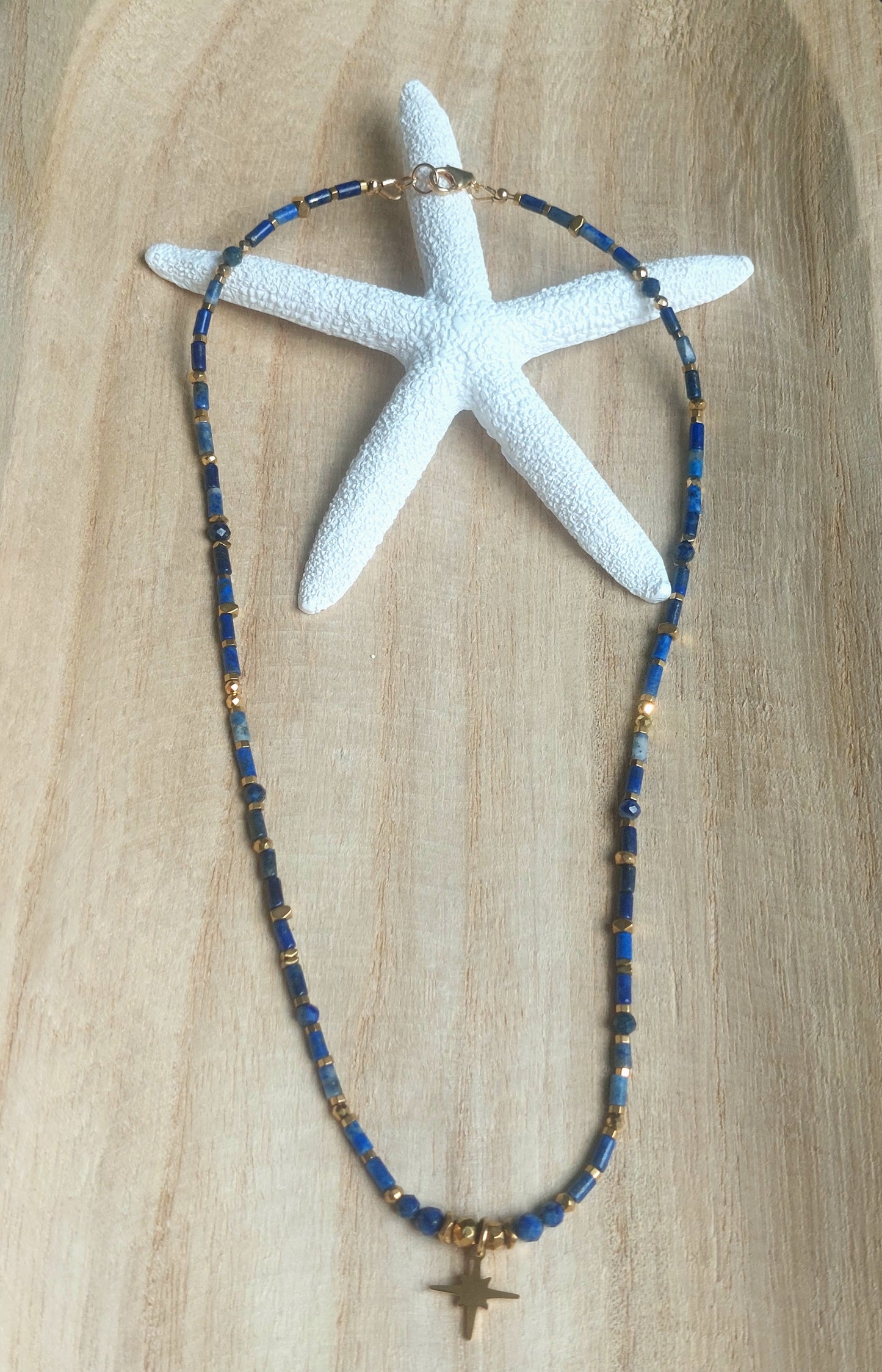 Collier Bohème Lapis-lazuli