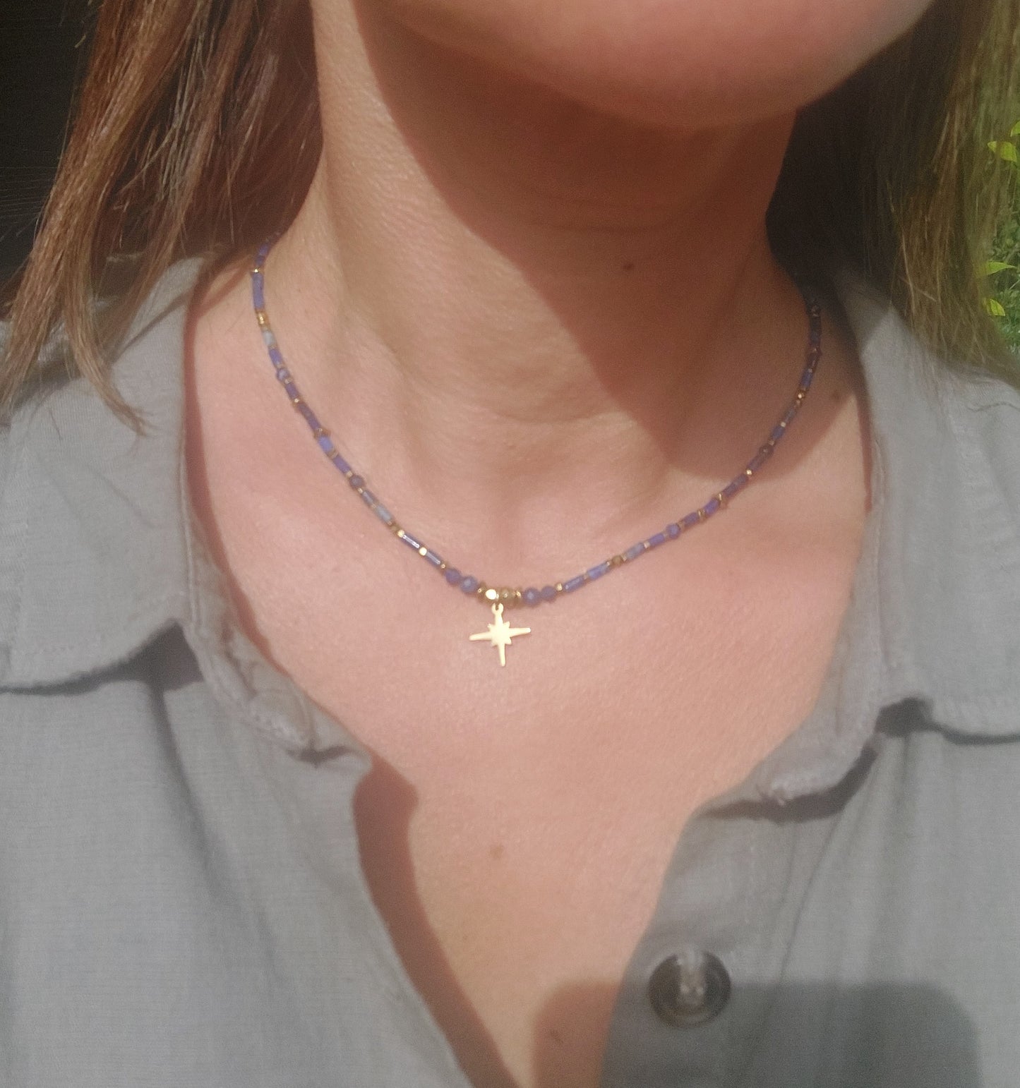 Collier Bohème Lapis-lazuli