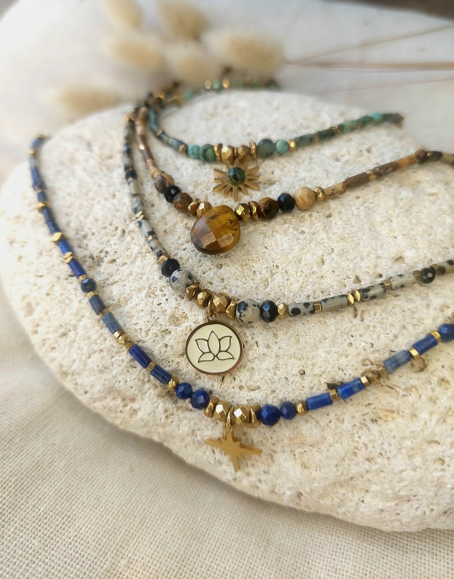 Collier Bohème Lapis-lazuli