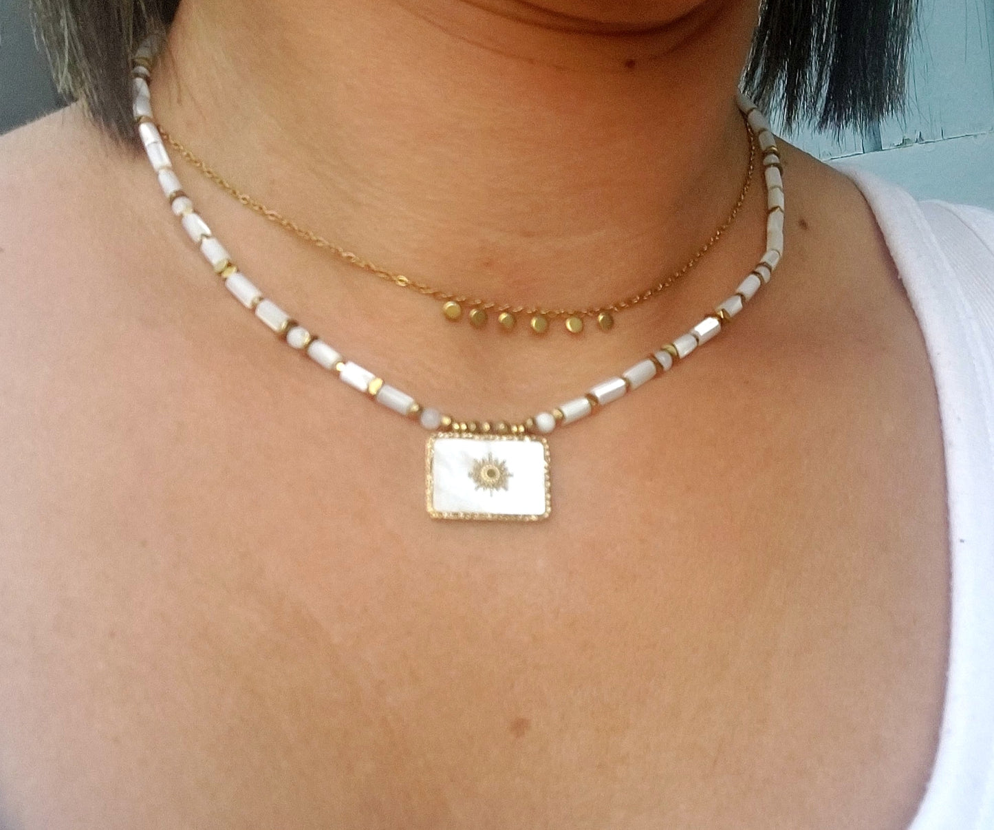 Collier Douceur de nacre