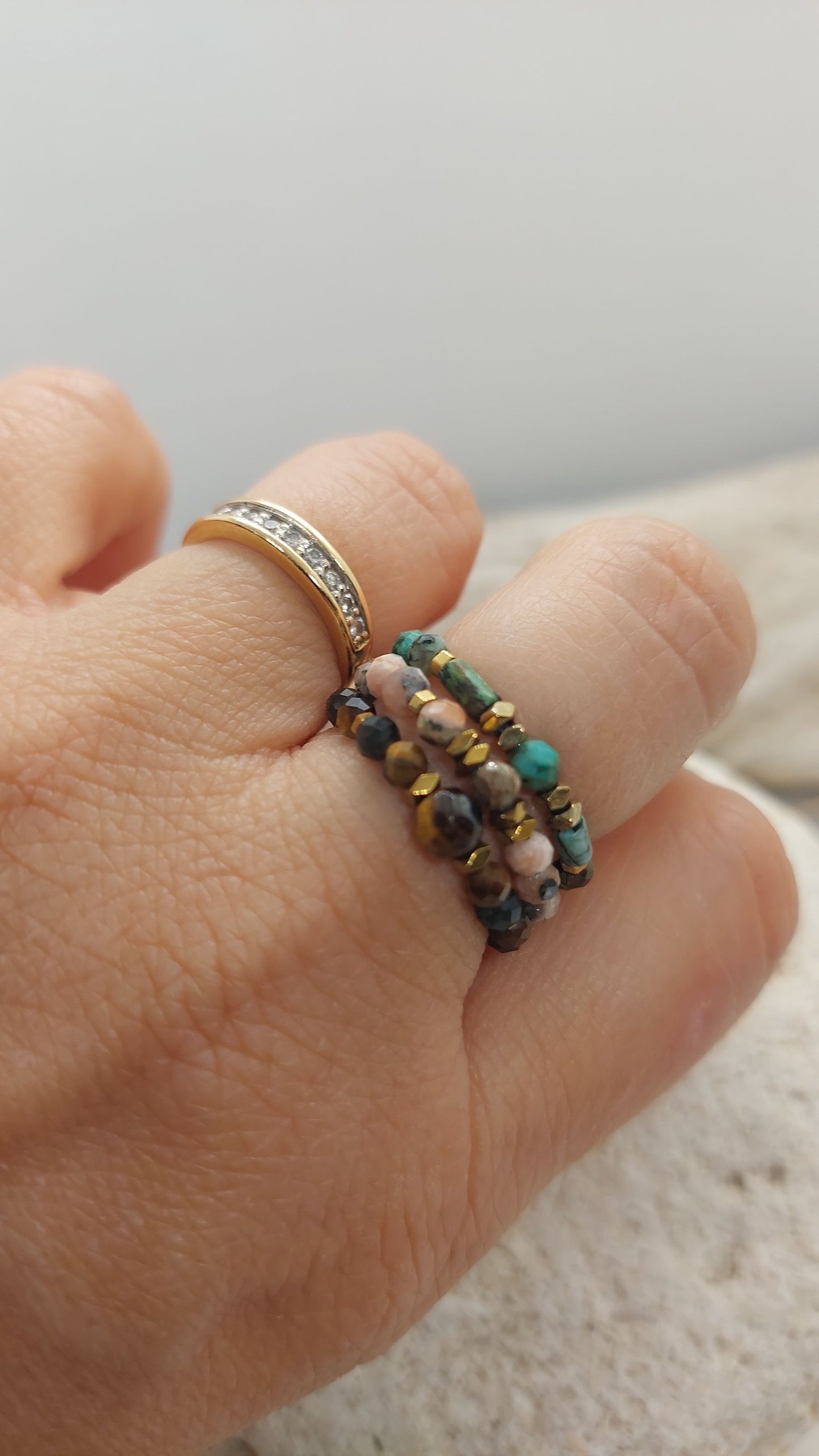 Bague Rhodonites