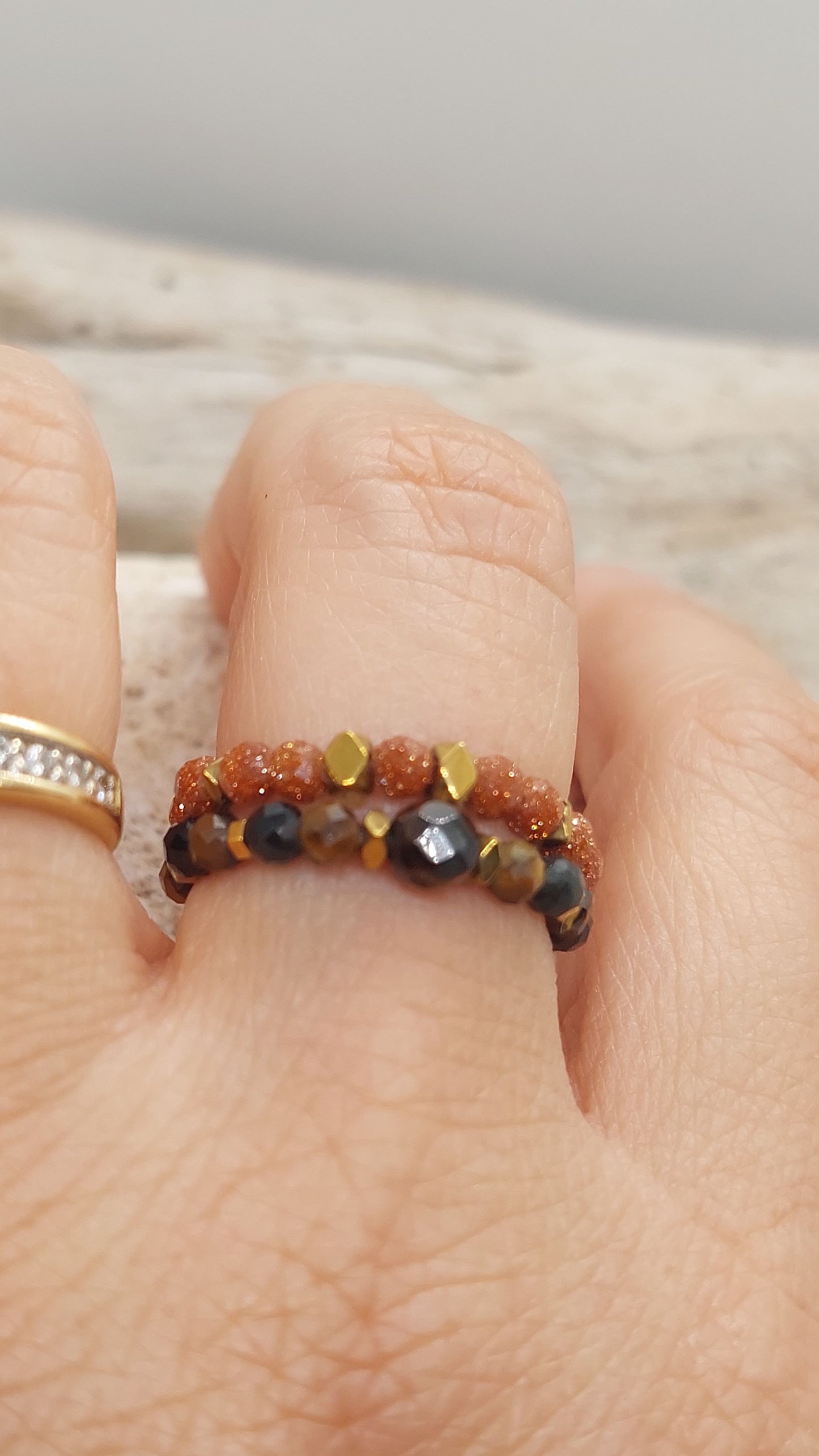Bague Pierre de sable