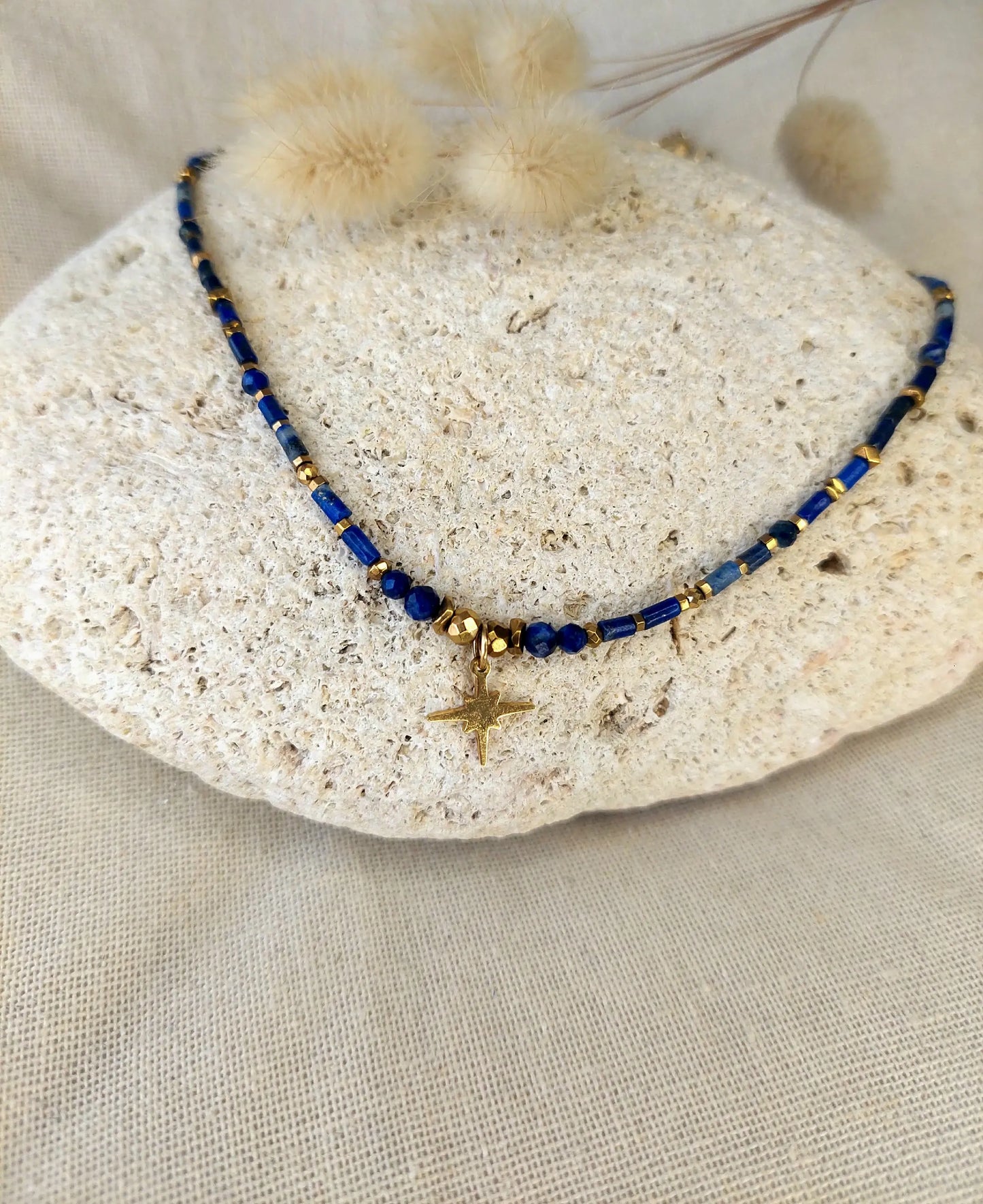 Collier Bohème Lapis-lazuli
