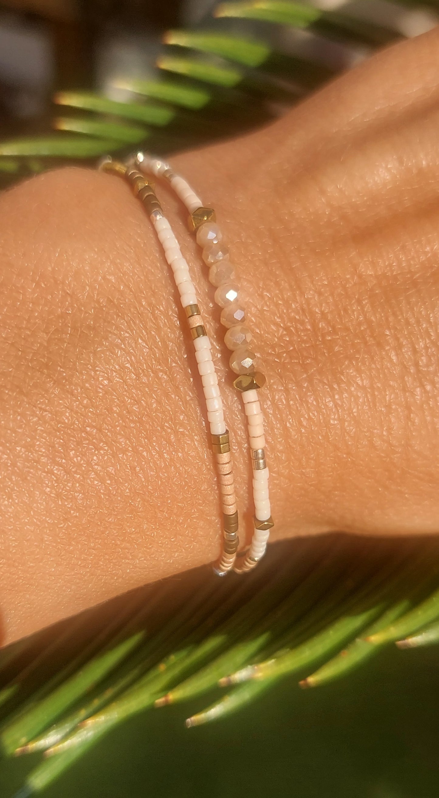 Bracelet double coloré