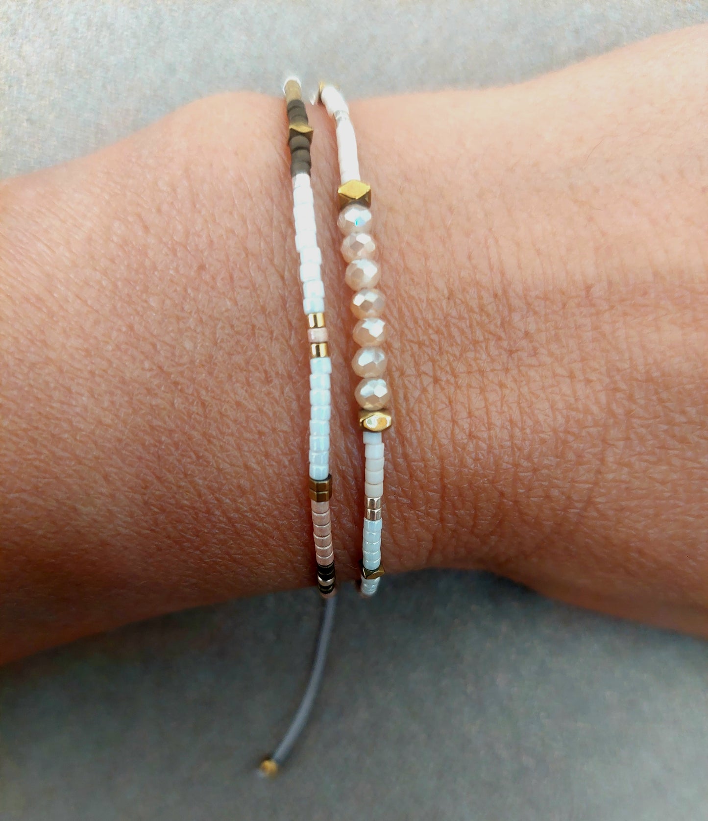 Bracelet double coloré