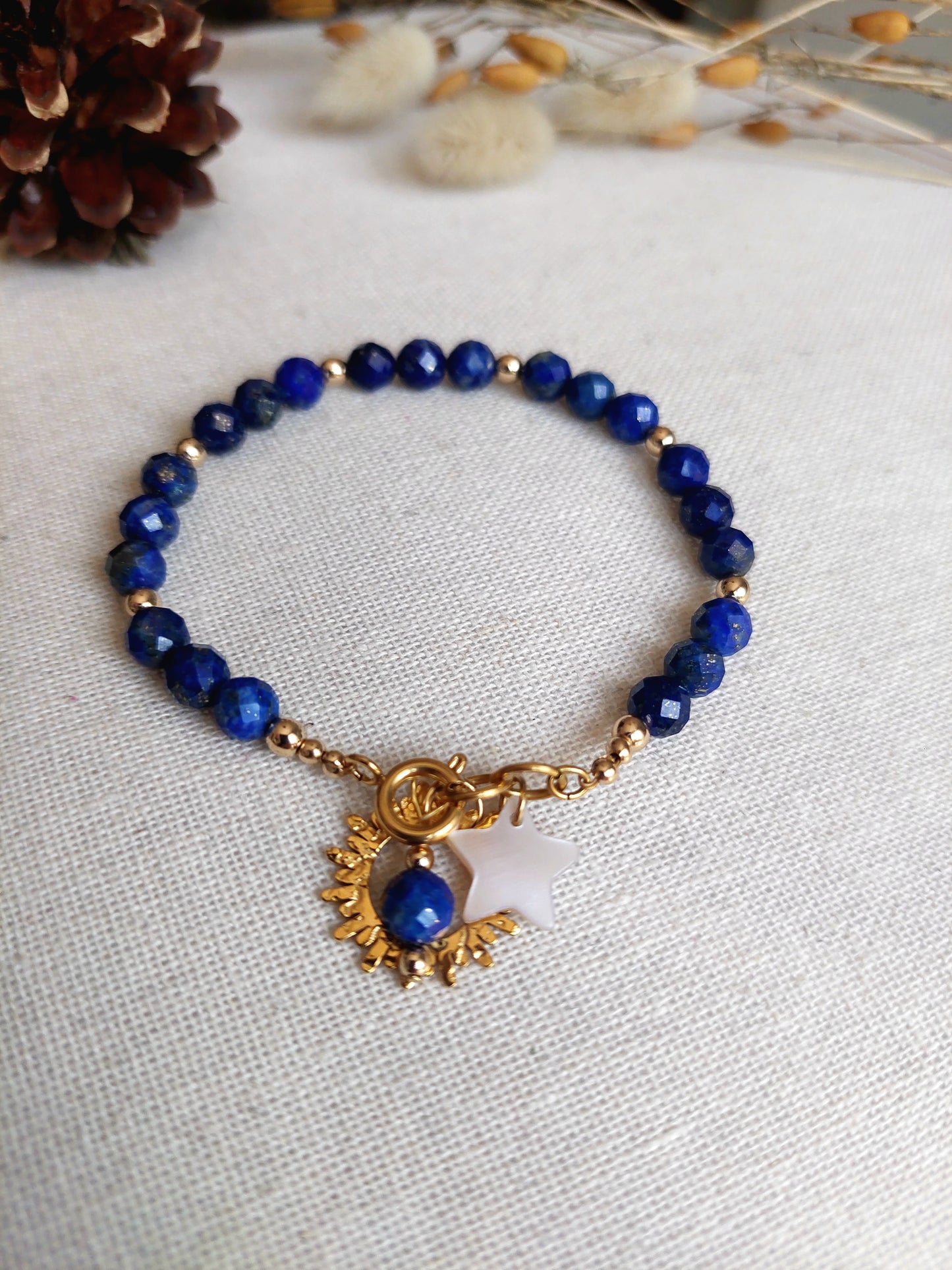 Bracelet Lapis-lazuli