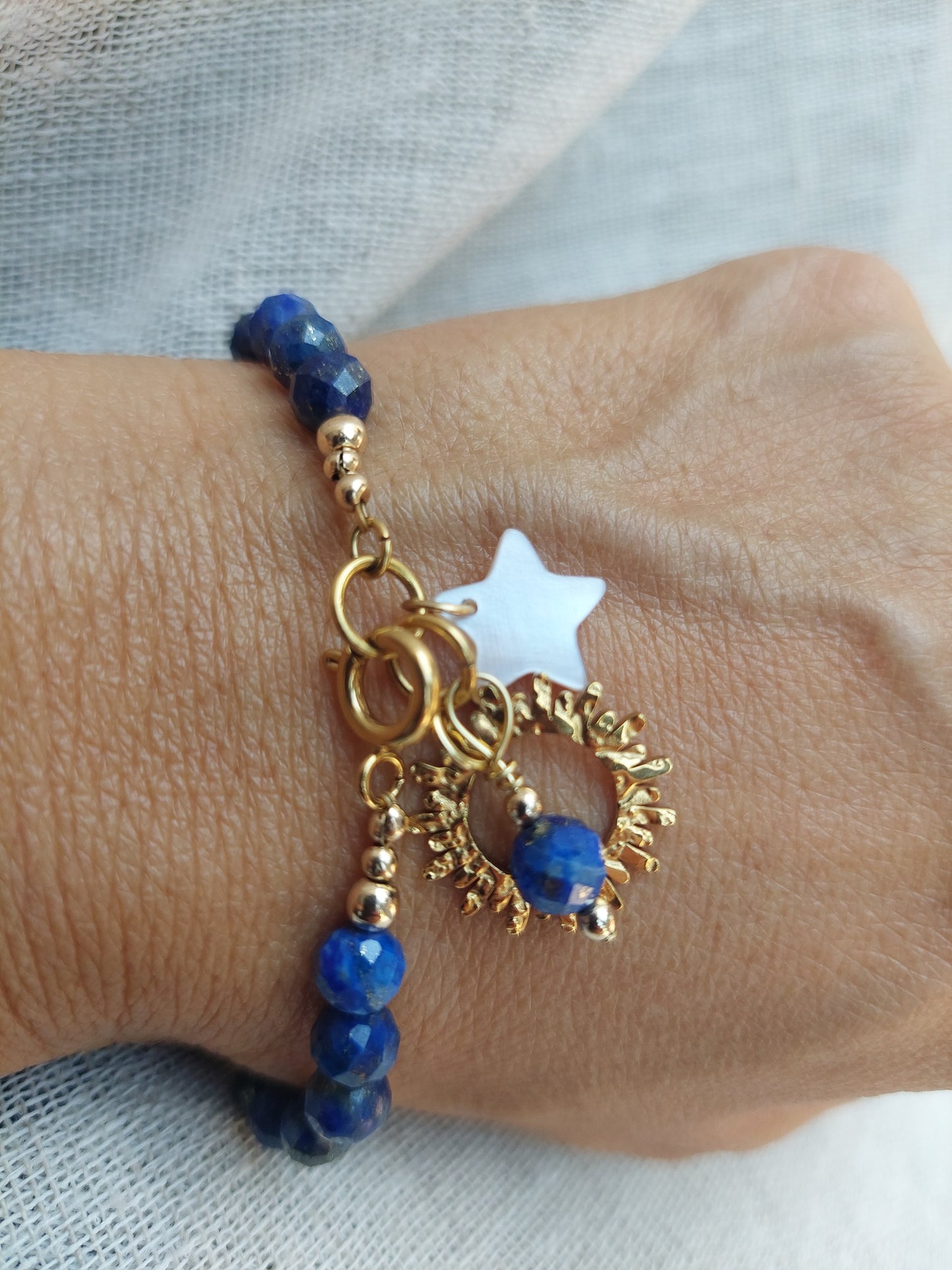 Bracelet Lapis-lazuli
