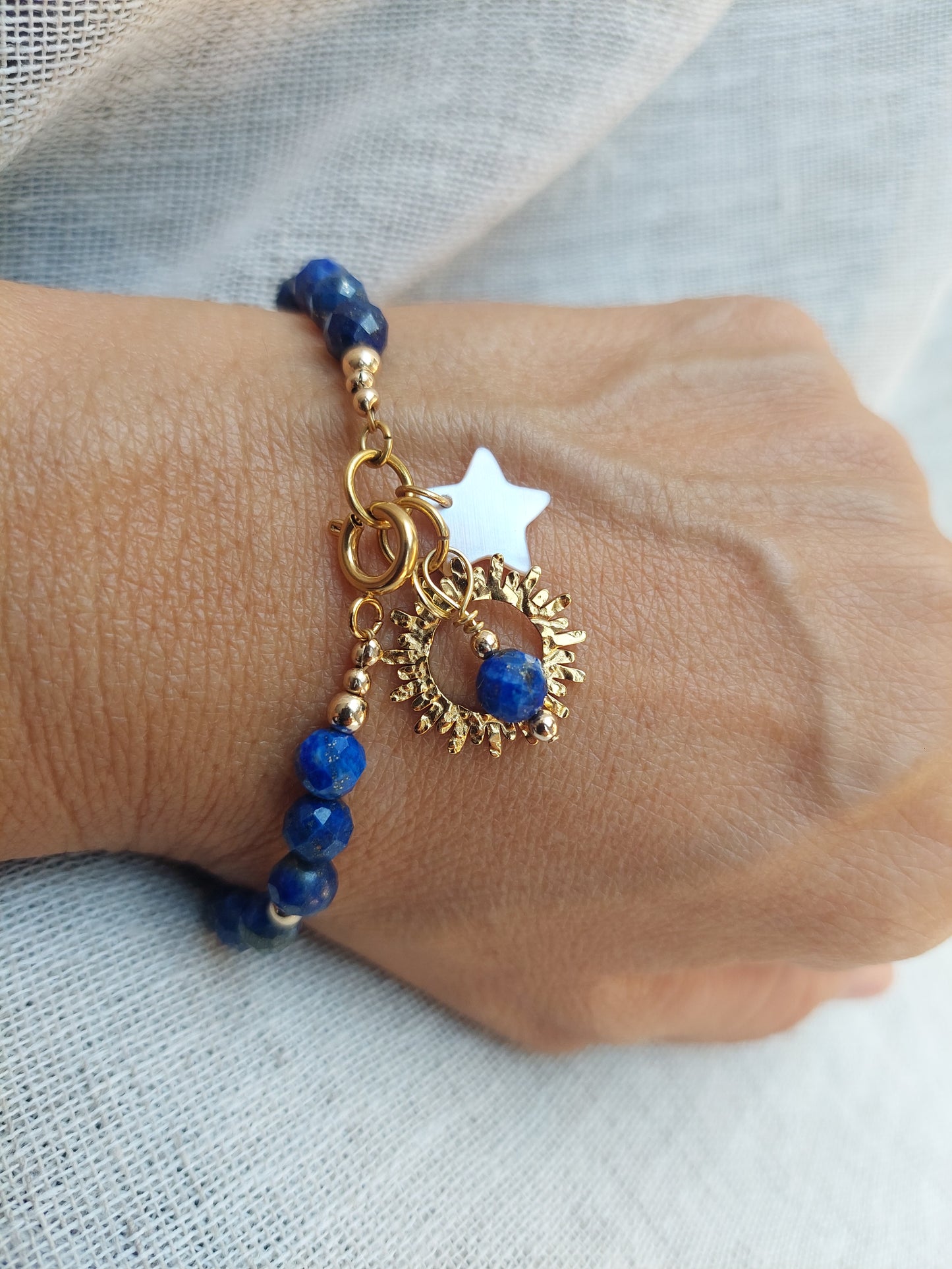 Bracelet Lapis-lazuli