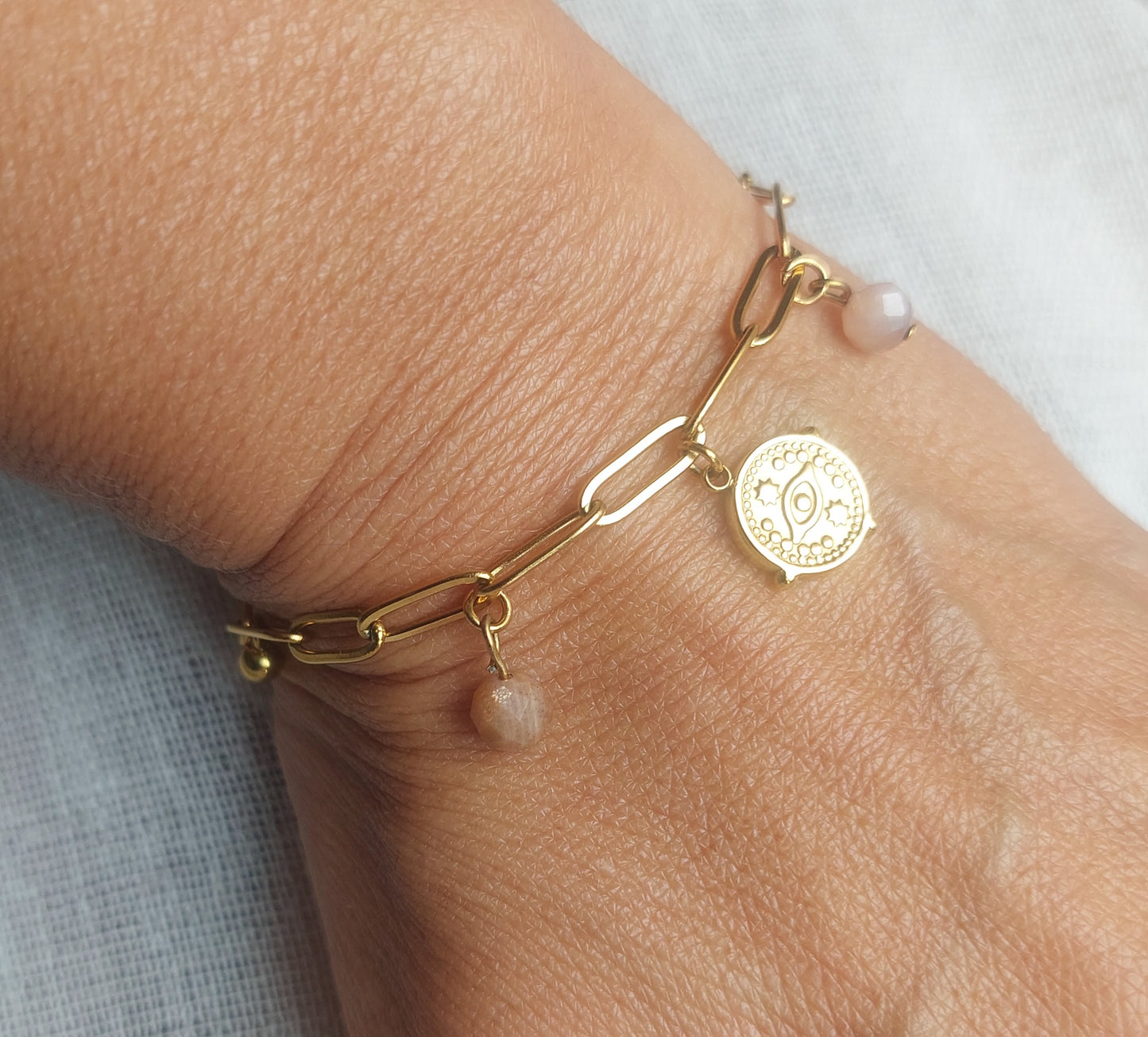 Bracelet pampilles fait main