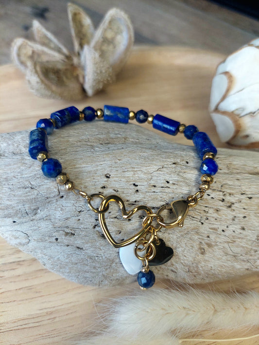 Bracelet Bohème Lapis-lazuli 