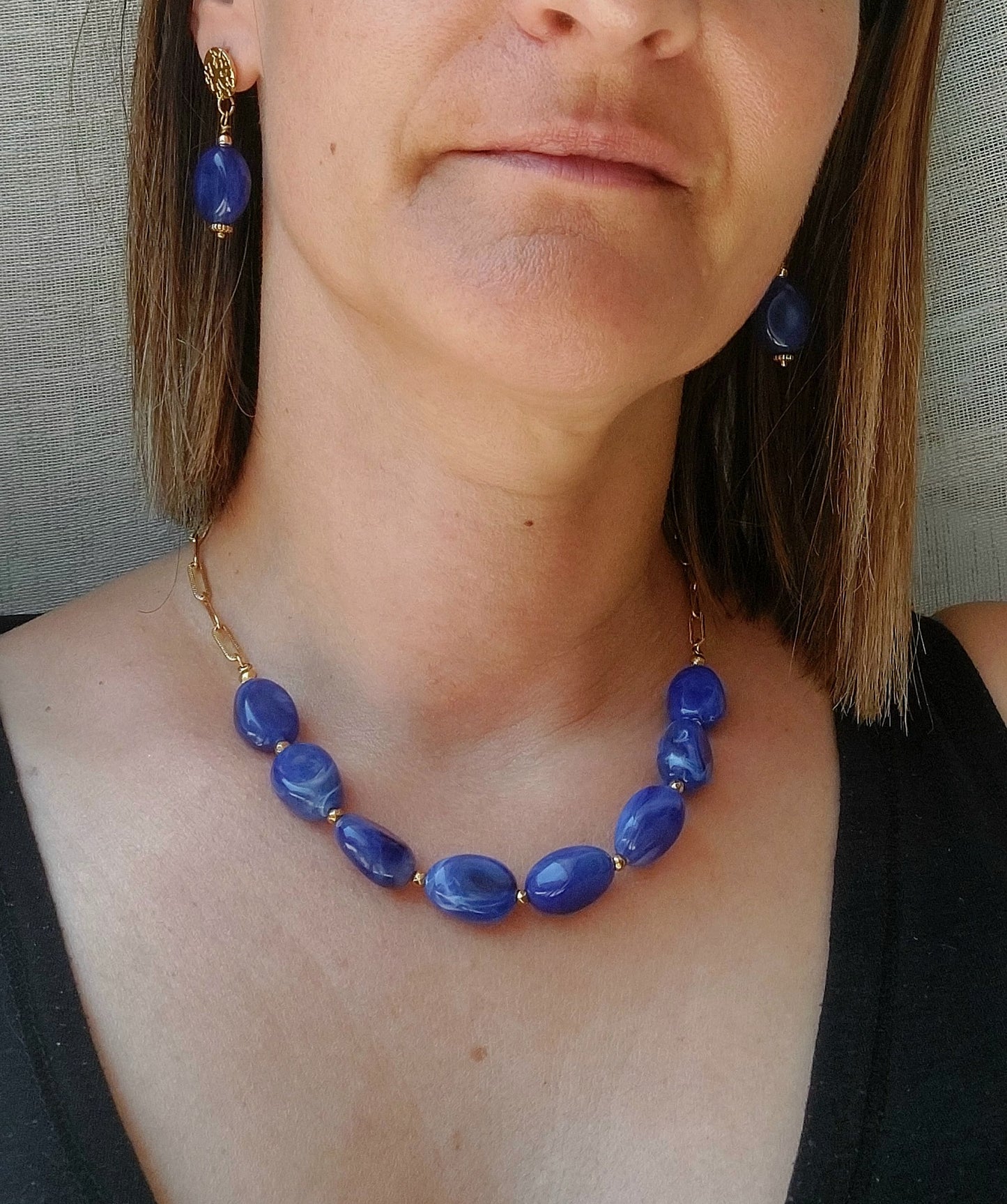 bijou bohème porté en parure fait main pour femme celisamm creations