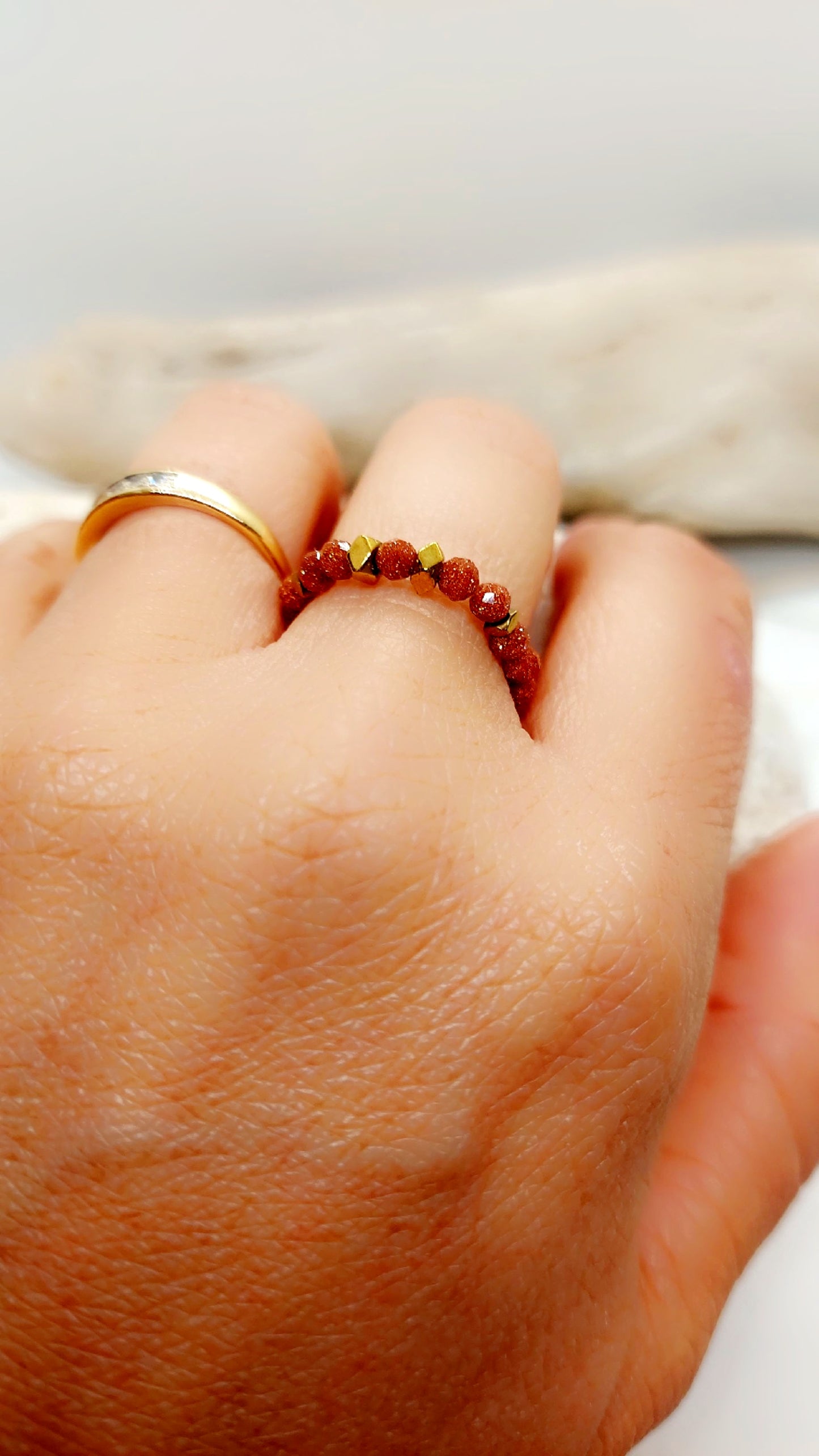 Bague Pierre de sable